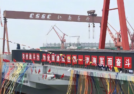 福建艦下水命名儀式中環鏈電動葫蘆發揮了什么作用